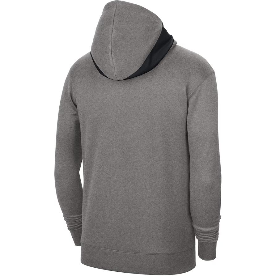Толстовка мужская NBA New Orleans Pelicans Court Practice Performance Pullover Charcoal Gray Nike, серый — фото 4