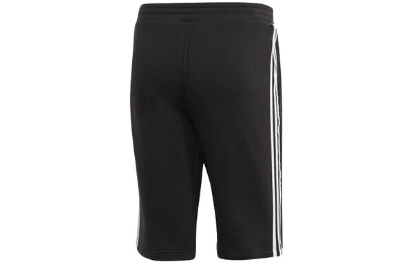 Шорты originals classic side stripe casual sports shorts black Adidas, черный — фото 2
