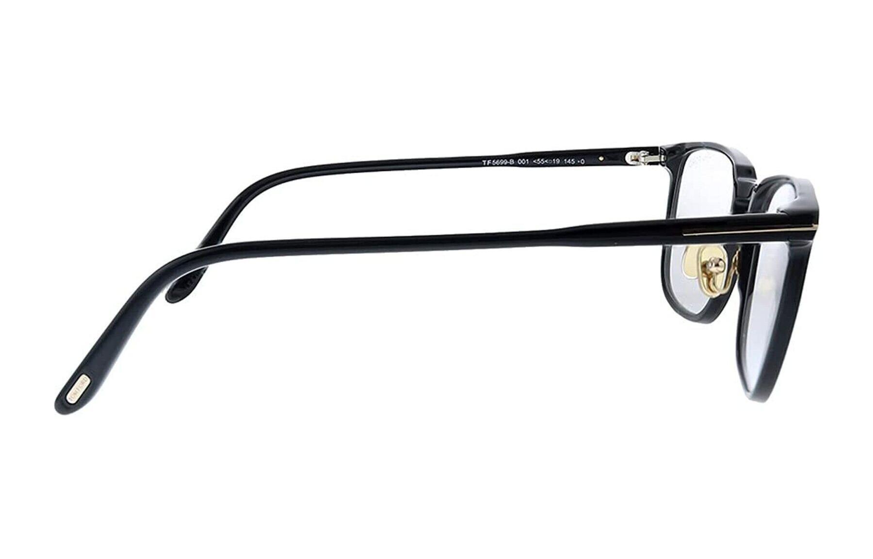 

TF Пластиковые Ацетатные Квадратные Оправы для Очков Унисекс Черные TOM FORD