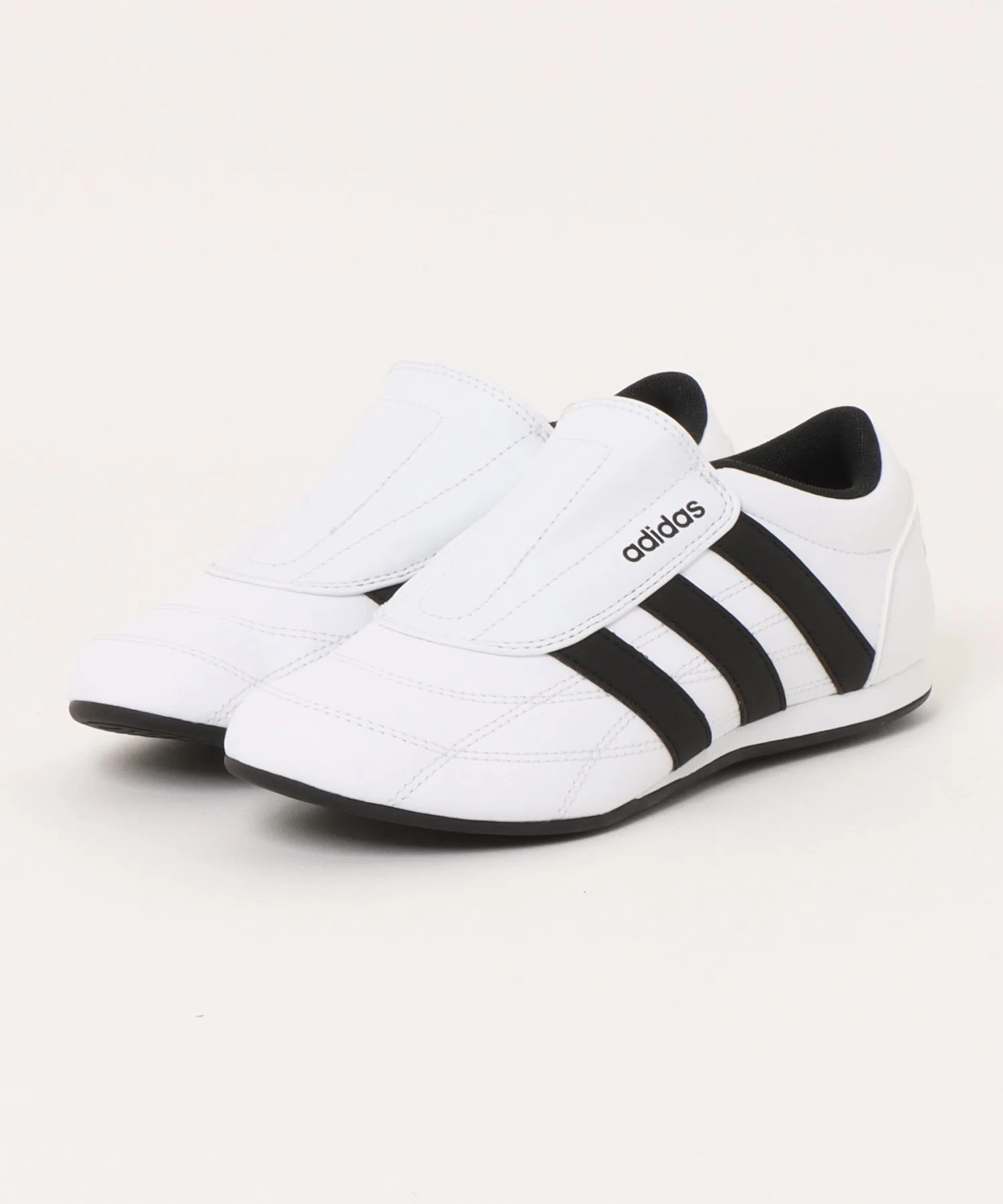 Унисекс кроссовки без шнурков Tekwen JS3870 adidas белые — фото 2