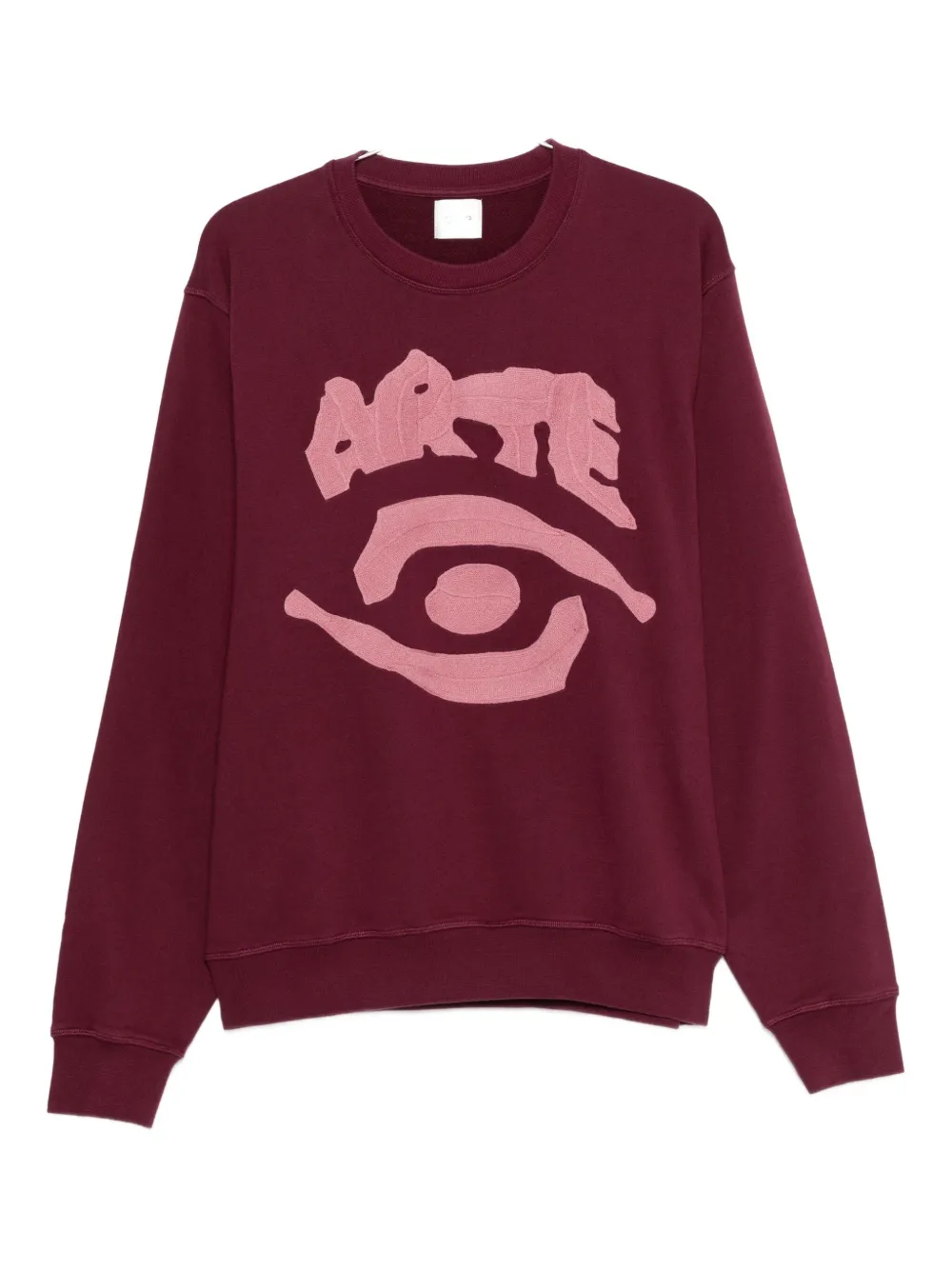 

Толстовка с вышитыми глазами Arte Antwerp, красный