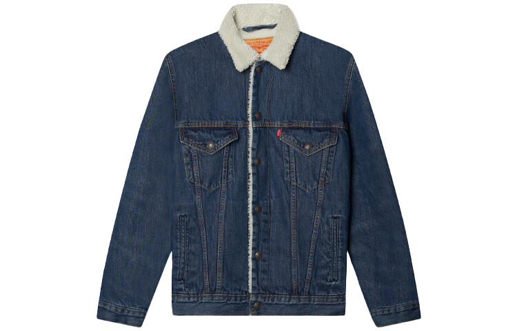 

Бархатная куртка унисекс Levis, Синий