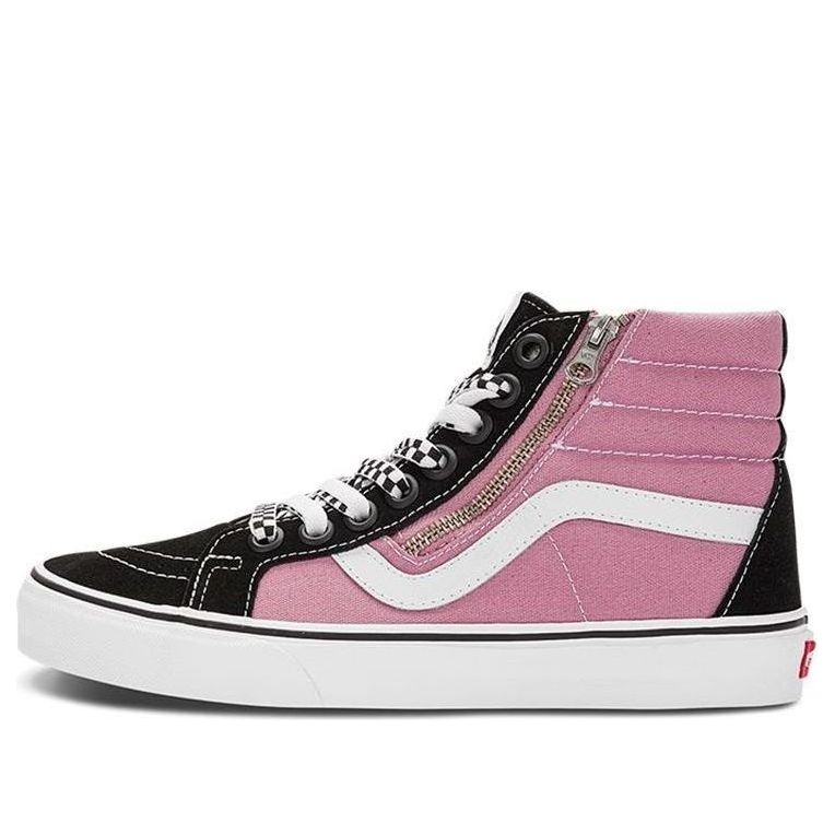

Кеды Vans SK8-HI Reissue Side Zip PINK, розовый
