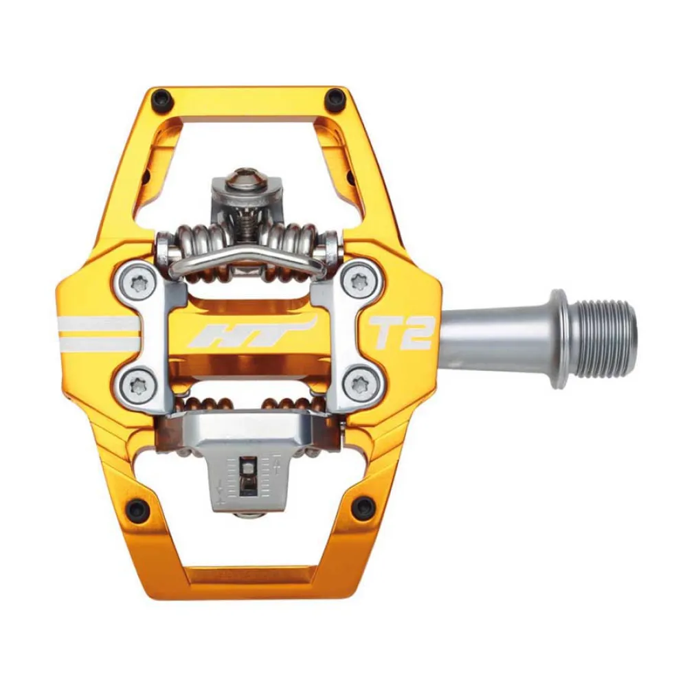 

Педали Ht Components T2, золотой