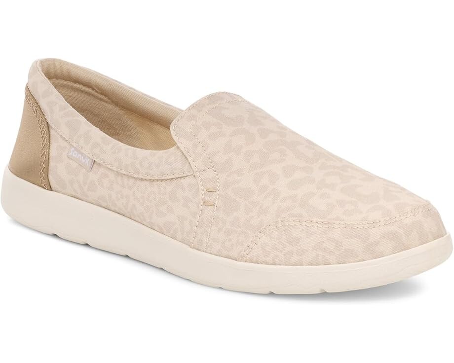 Кроссовки Sanuk Hangout Lite Glam, цвет Snow Leopard
