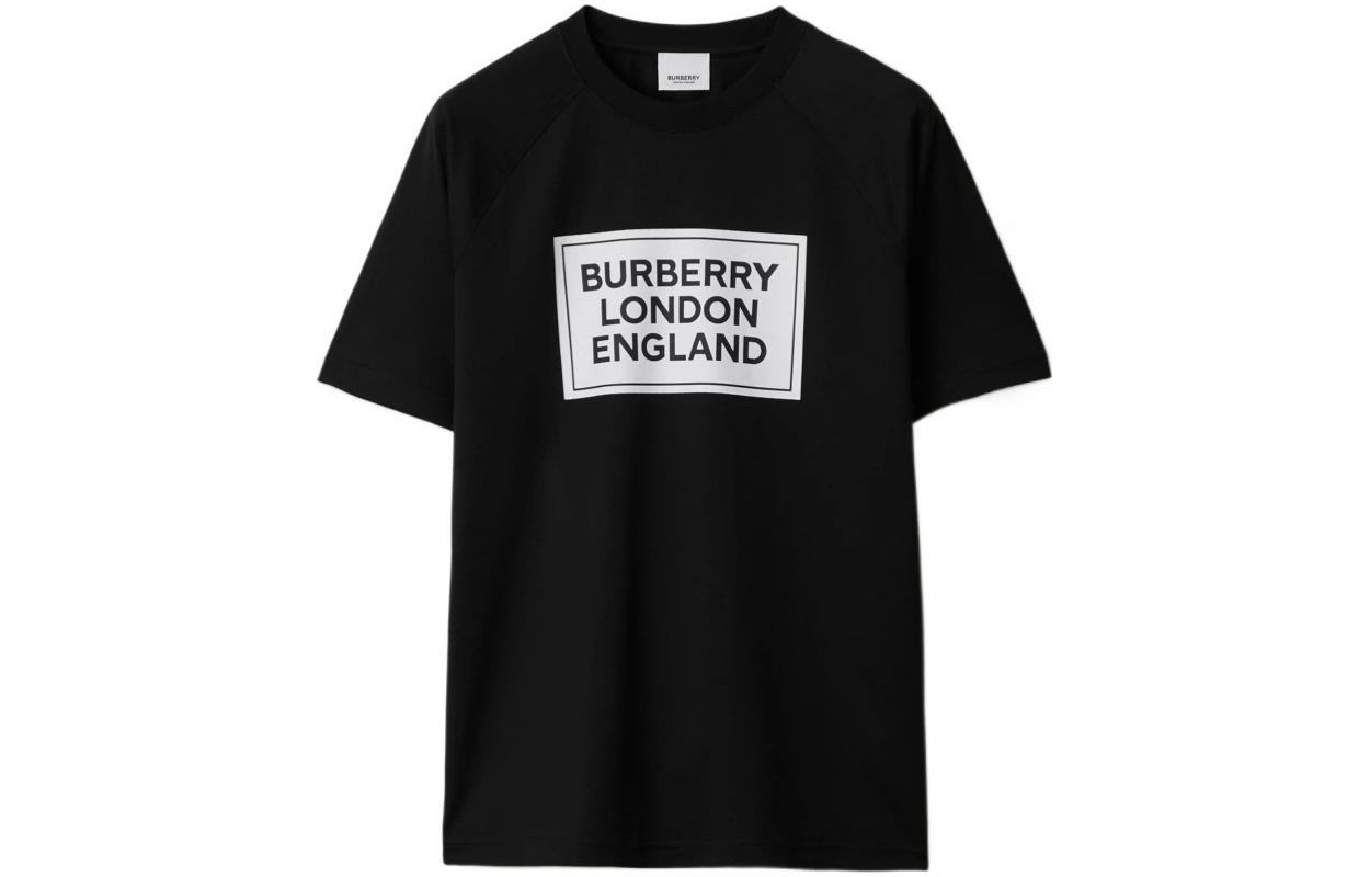 Футболка с рукавом реглан Burberry, женская, черный — фото 3