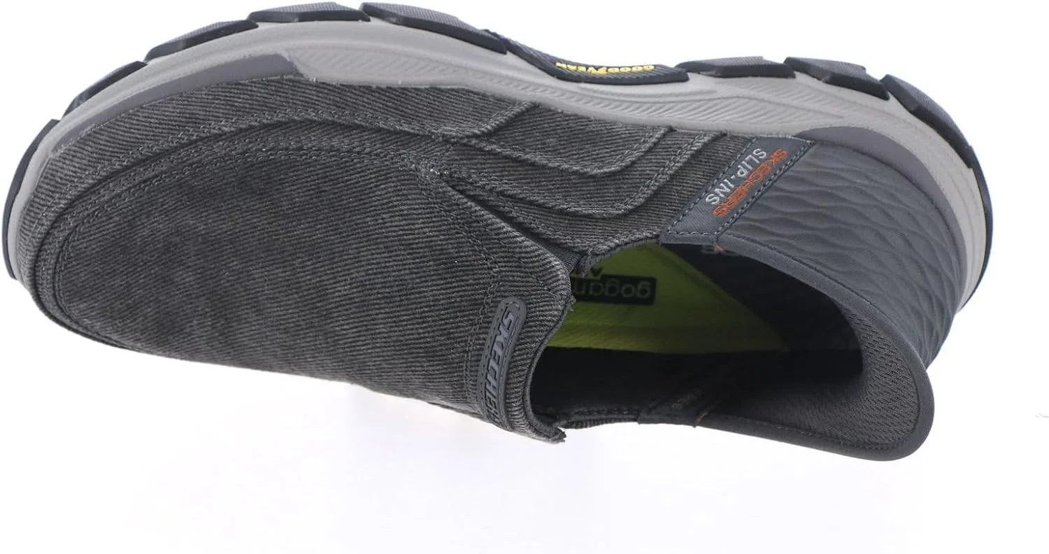 Мужские лоферы Skechers Respected Holmgren, угольный — фото 2