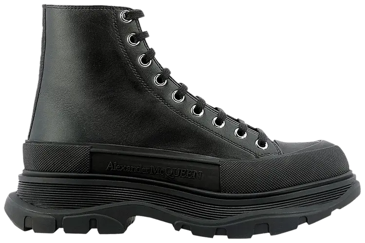 

Ботинки Alexander McQueen Tread Slick Boots 'Black', черный