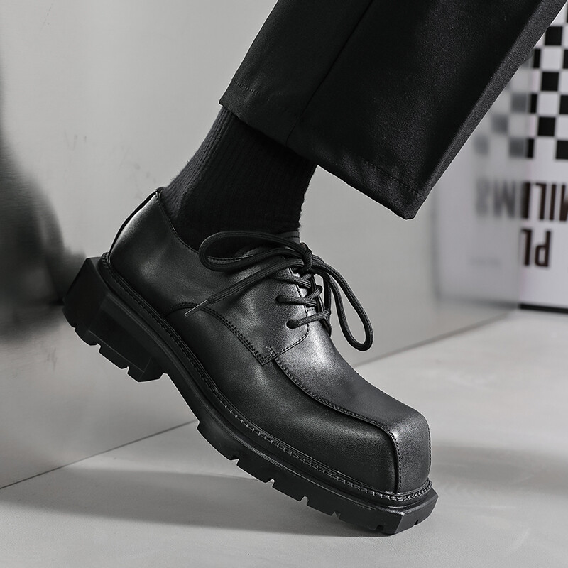 Туфли мужские Men"s Casual Men Low-Top Weishibangwei, зеленый — фото 3