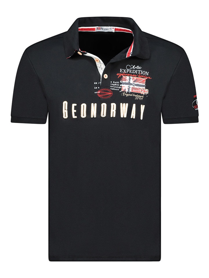 

Футболка поло Geographical Norway, черный