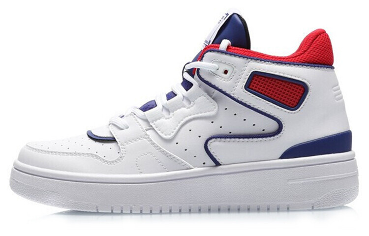 

Детские кроссовки для скейтбординга GS Mid-top Белый/Королевский синий Lining Young