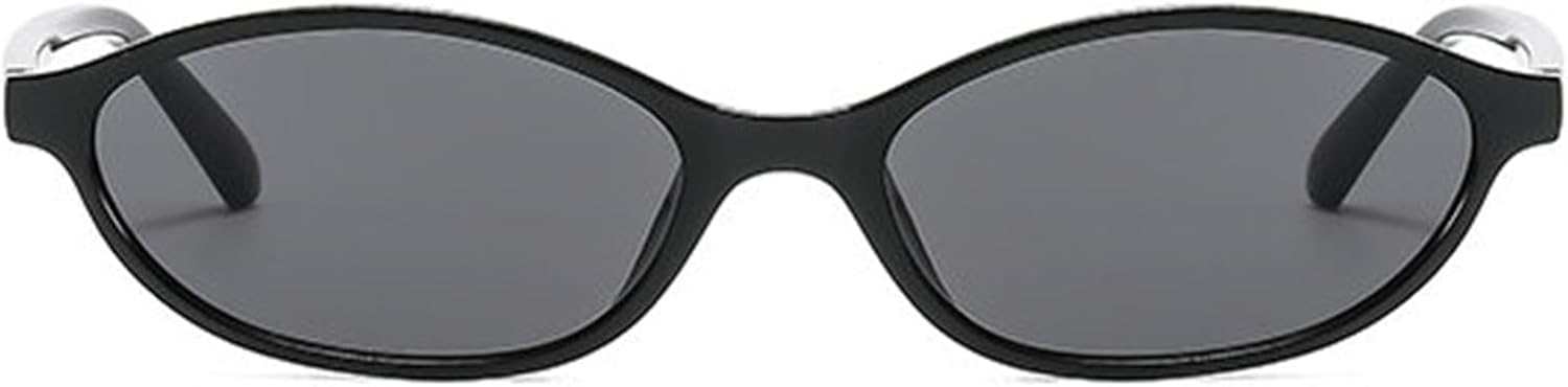 

Хелена Милые овальные солнцезащитные очки для женщин, винтажные ретро, ​​круглая оправа, мужские солнцезащитные очки, женские очки в стиле хип-хоп, прозрачные очки UV400 S65 helena, Black