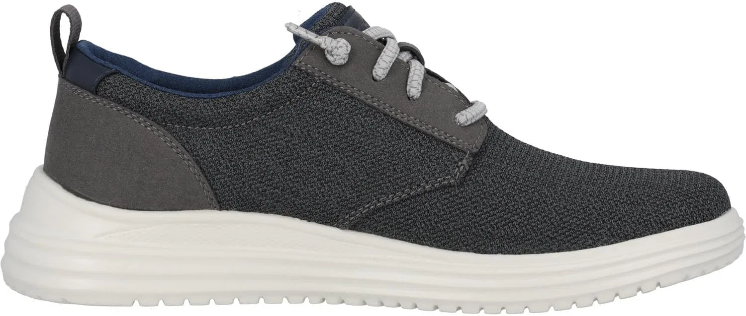 Мужские кроссовки Skechers Proven Gladwin, Charcoal Mesh — фото 3