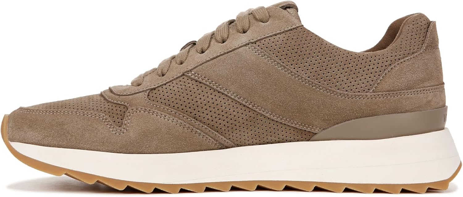 

Кроссовки Vince Mens Edric на шнуровке, Flint Suede