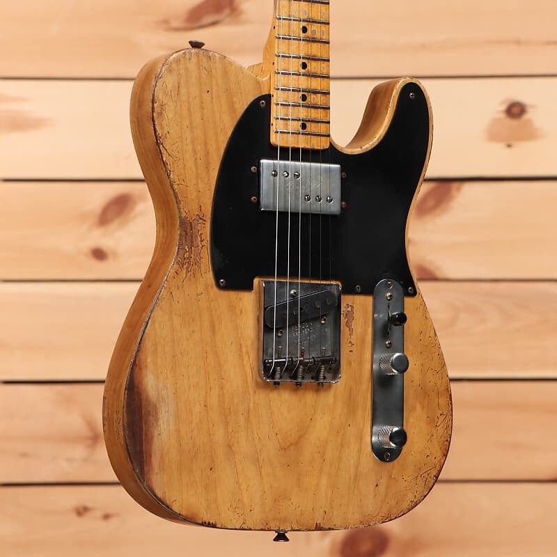 

Электрогитара Fender Custom Shop Limited David Brown Masterbuilt 1951 CuNiFe Telecaster - Aged Natural - R131787 - PLEK'd