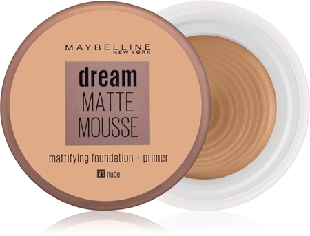 

Матирующий праймер MAYBELLINE NEW YORK Dream Matte Mousse, 21 Nude 18 ml