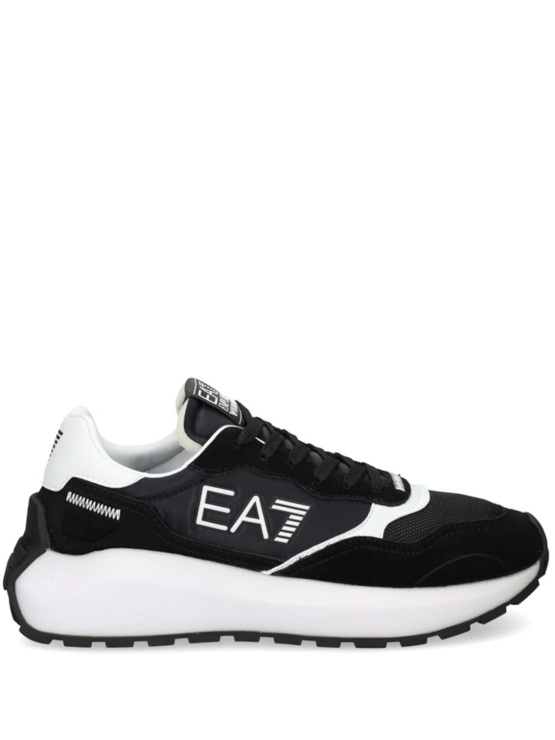 

Низкие кеды с логотипом Ea7 Emporio Armani, черный