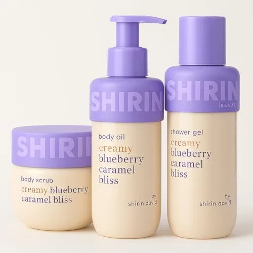 Набор для ухода за телом Shirin David «Creamy Blueberry Caramel Bliss» ‎Generisch