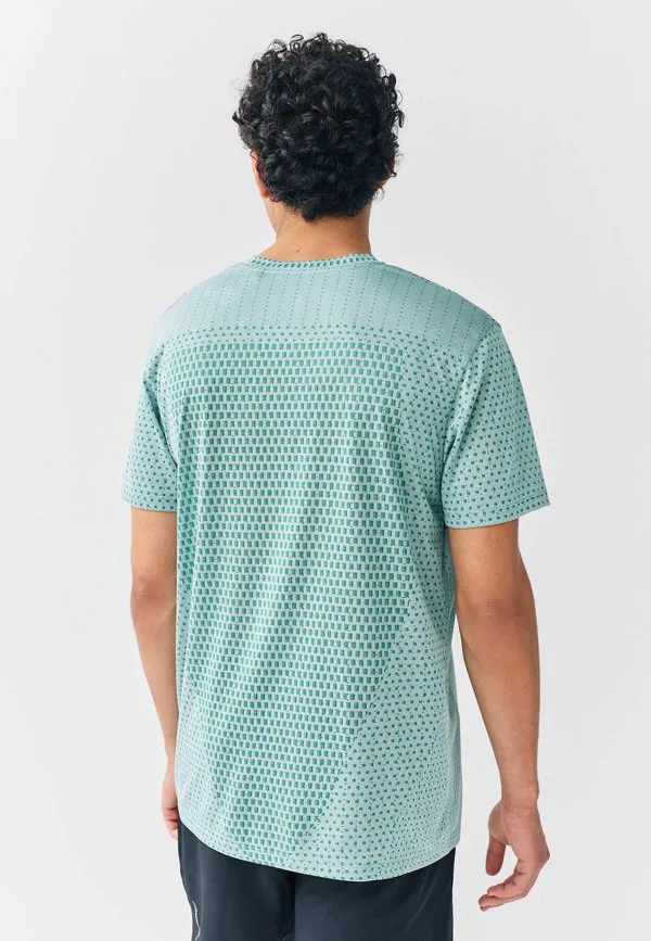 Спортивная футболка стандартного кроя с принтом Next, Teal Blue — фото 2