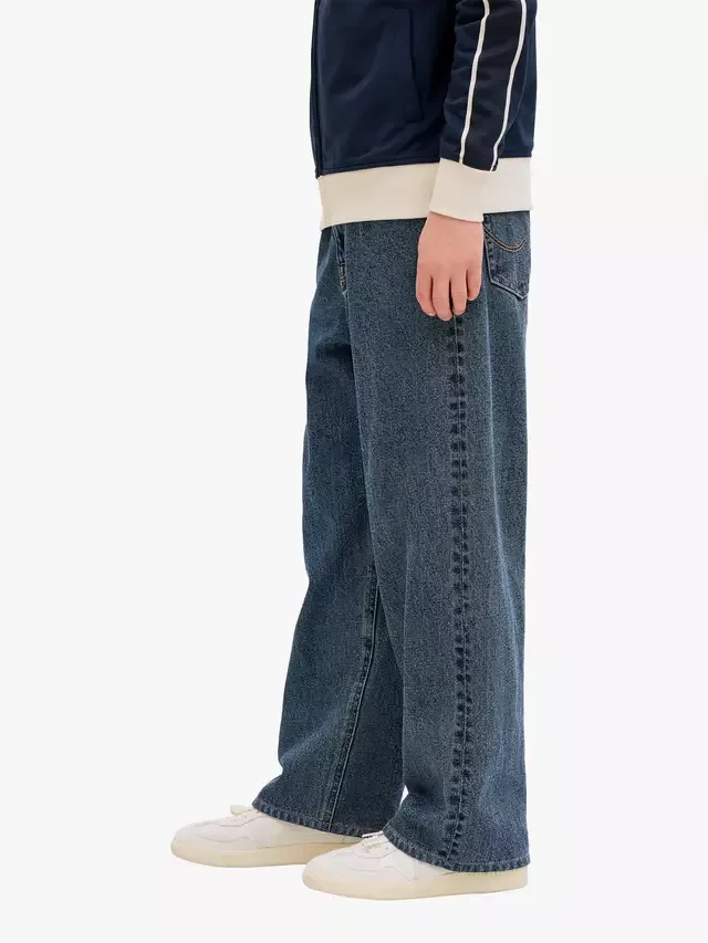 Детские джинсы Alex Baggy Jeans, синие Jack & Jones — фото 4
