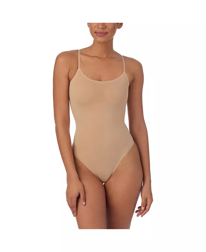 

Женский бесшовный боди Litewear DK4029 DKNY, коричневый/бежевый