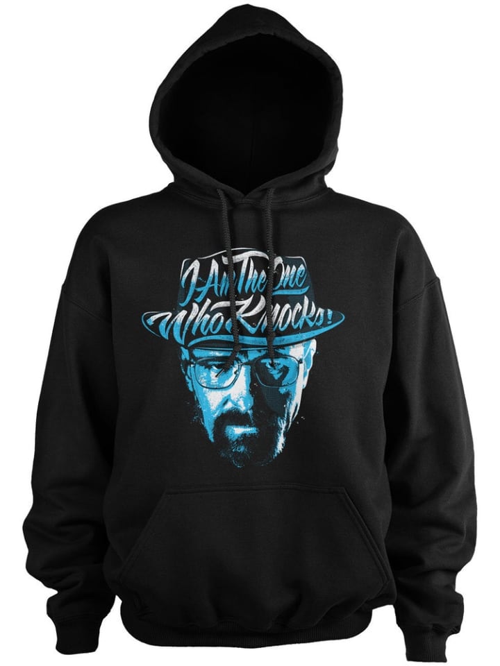 

Толстовка с капюшоном I Am The One Who Knocks Big Tall Hoodie черного цвета Breaking Bad
