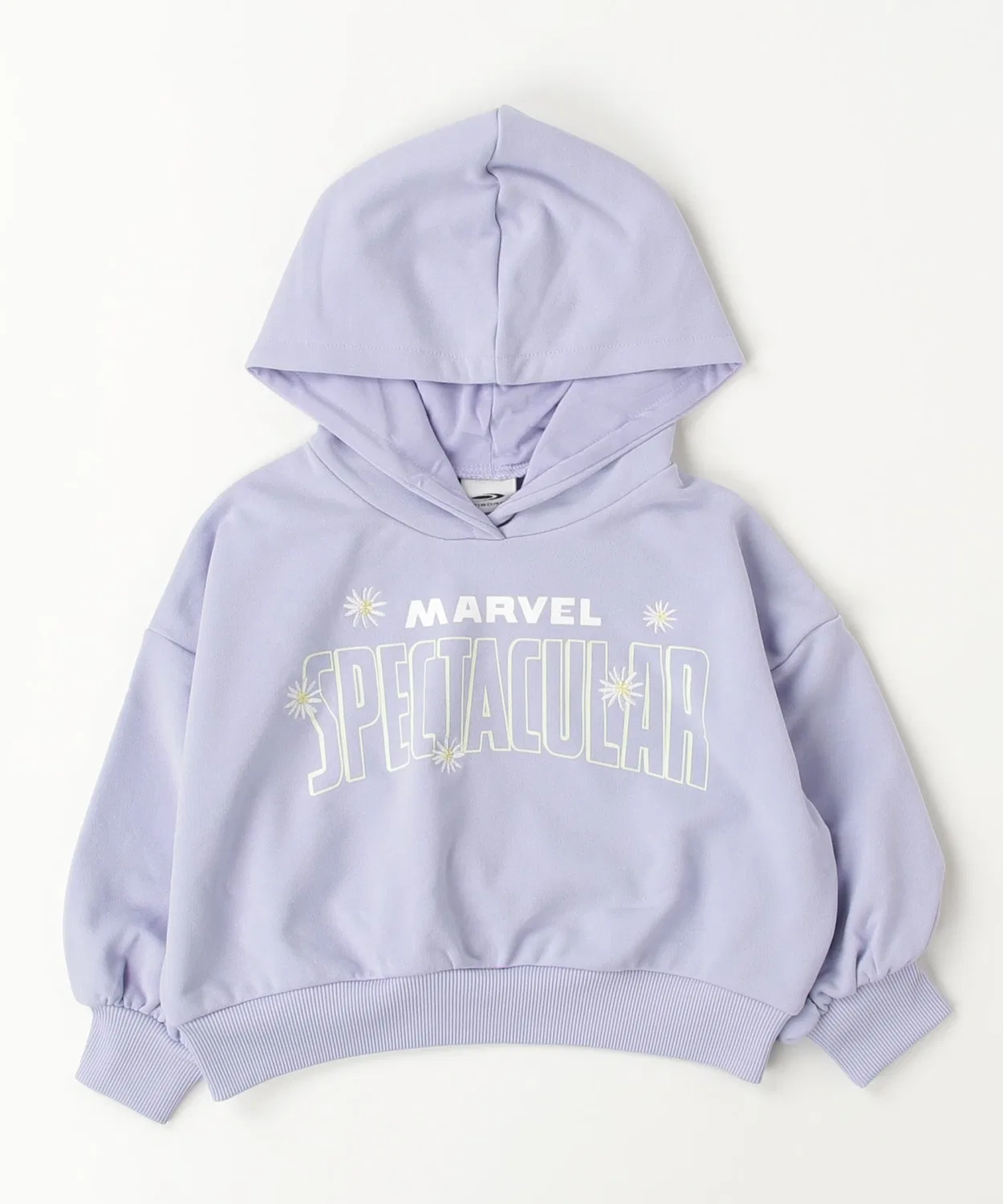 Толстовка-худи Marvel с принтом, полиэстер, лавандовый