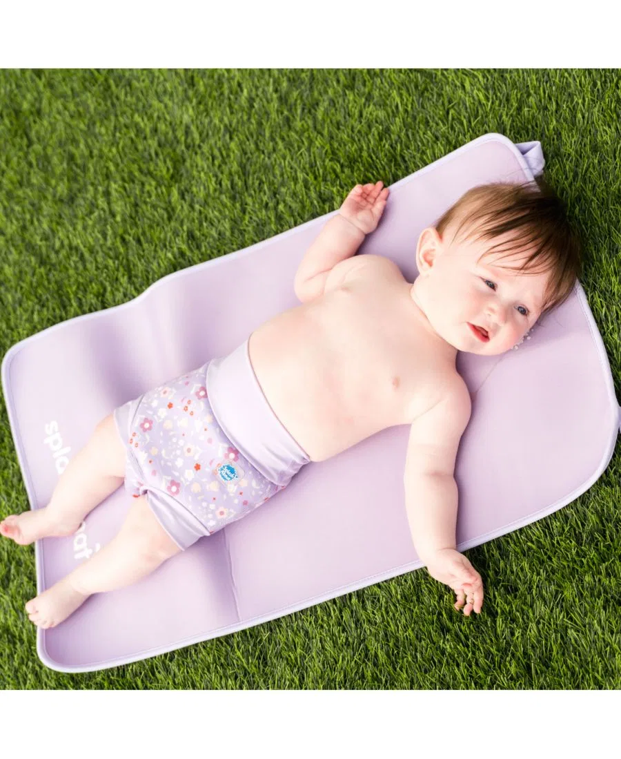 Подгузник для плавания Toddler Happy Nappy Duo Double Swim Diaper Splash About, сиреневый — фото 2