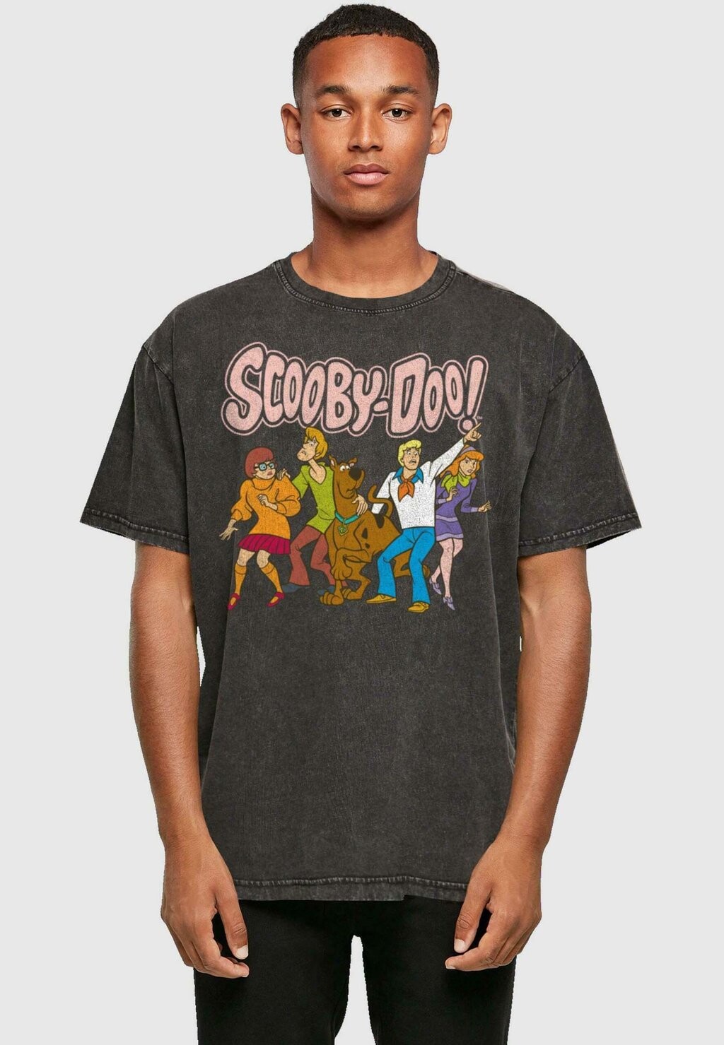 

Футболка с принтом SCOOBY DOO CORE GROUP ABSOLUTE CULT, черный