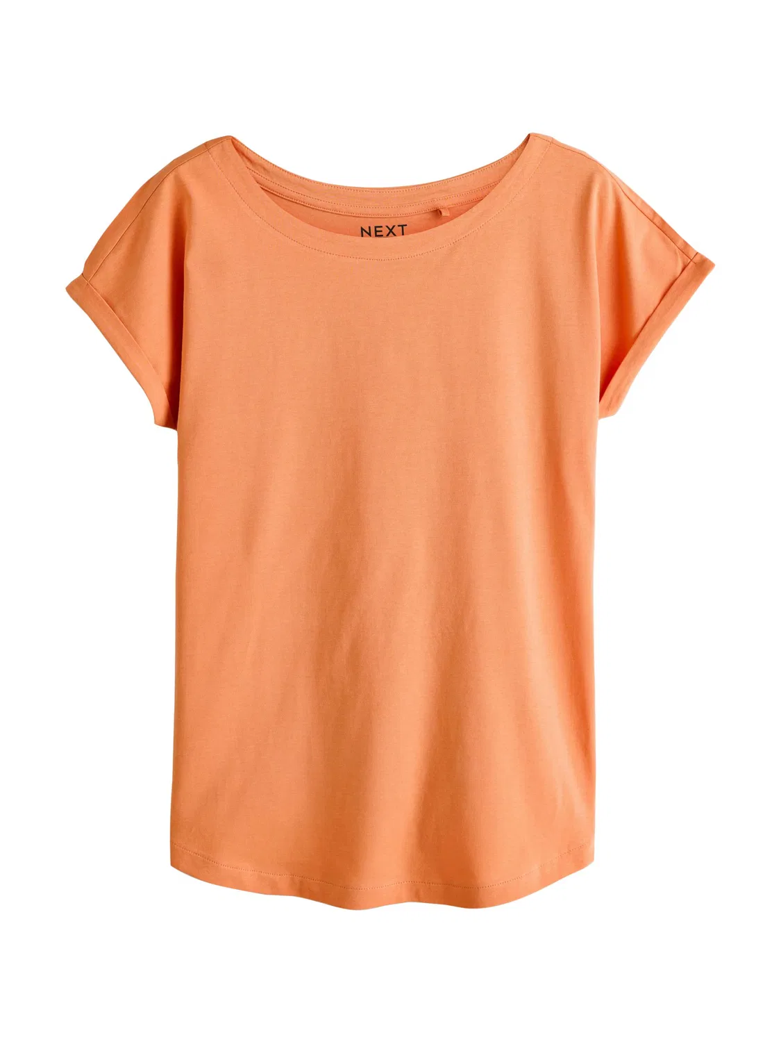 Футболка Next, Chocolate/Light Yellow/Orange/Neon Orange/White — фото 4