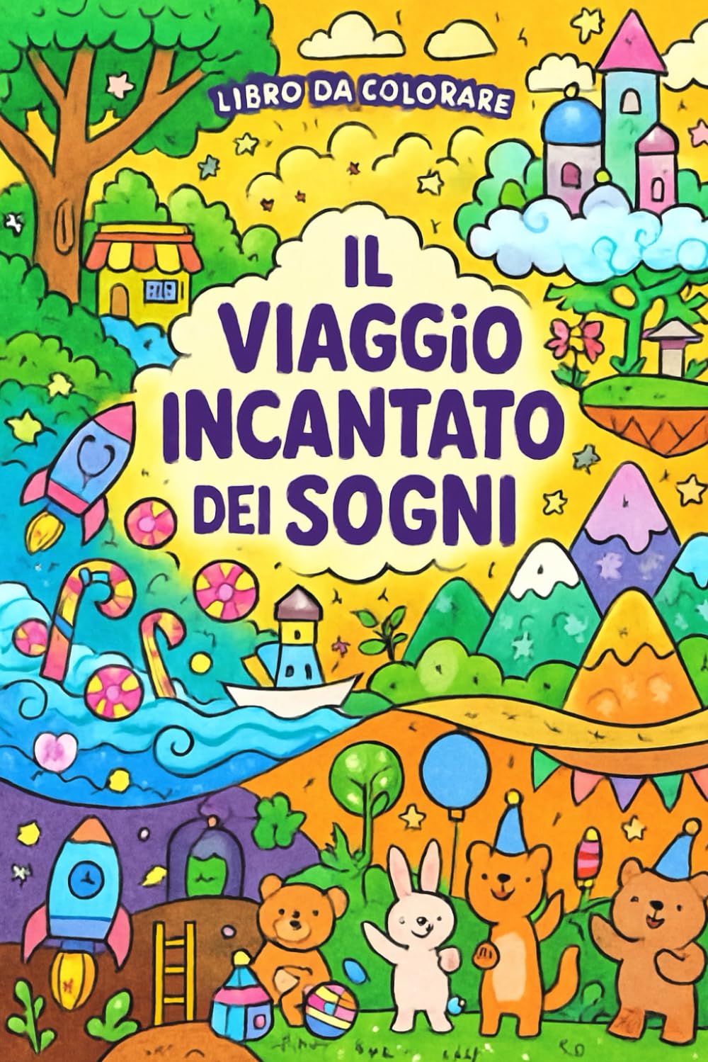 

Il Viaggio Incantato dei Sogni Un libro da colorare magico per bambini, dove ogni pagina è una nuova avventura! (Independently published)