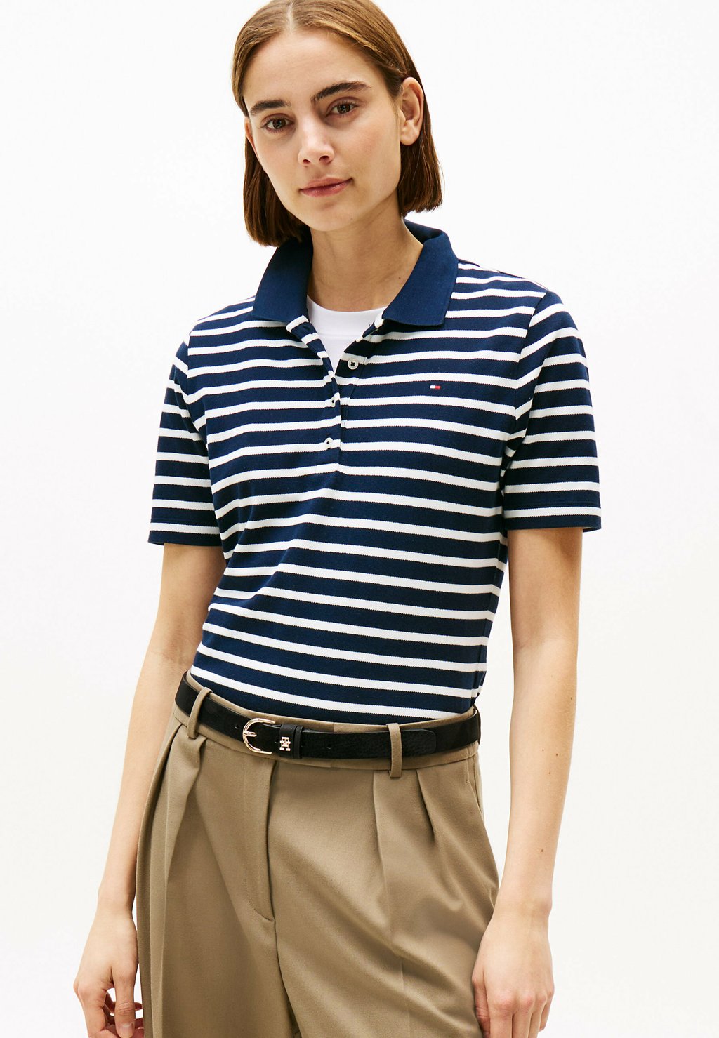

Поло Tommy Hilfiger, синий