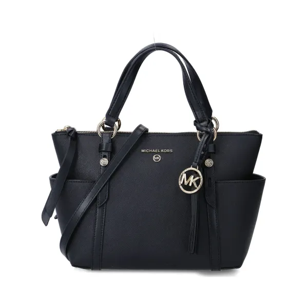 

Кожаная сумка через плечо Nomad Michael Kors, черный