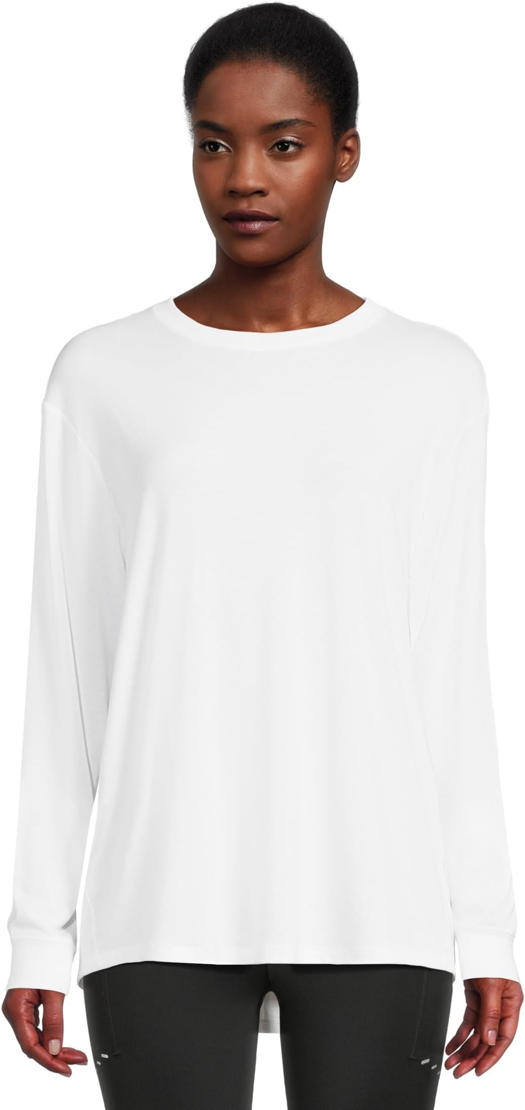 

Топ Nike One Relaxed Dri-fit Long-sleeve Top, белый