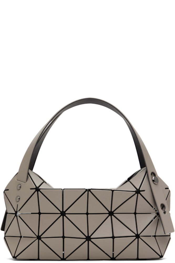 

Сумка «Бостон» серо-коричневого цвета BAO BAO ISSEY MIYAKE