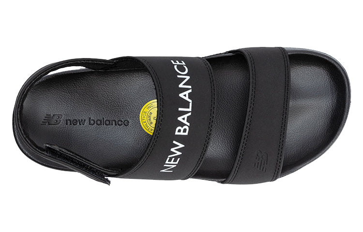 Сандалии New Balance N Clay Casual Unisex Black Sandals, черный — фото 4