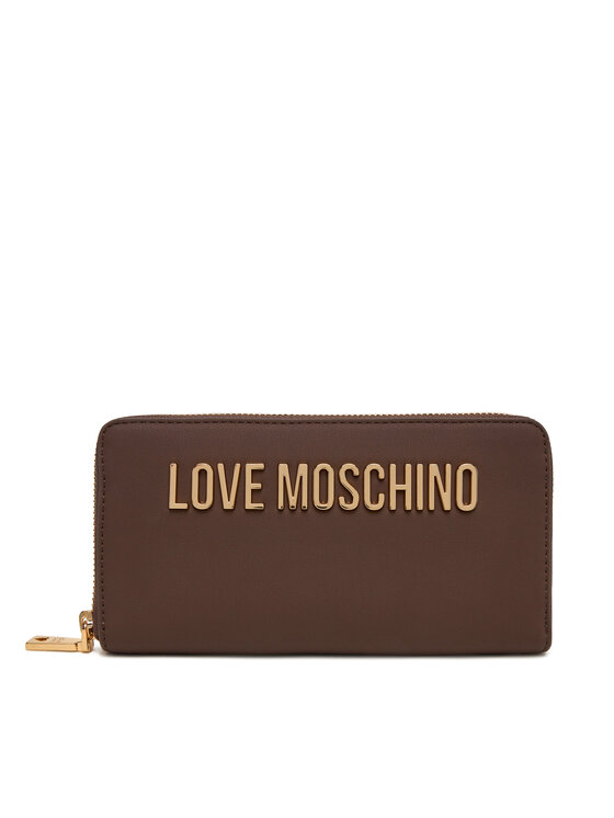 

Большой женский кошелек JC5611PP1NKD0301 Love Moschino, коричневый