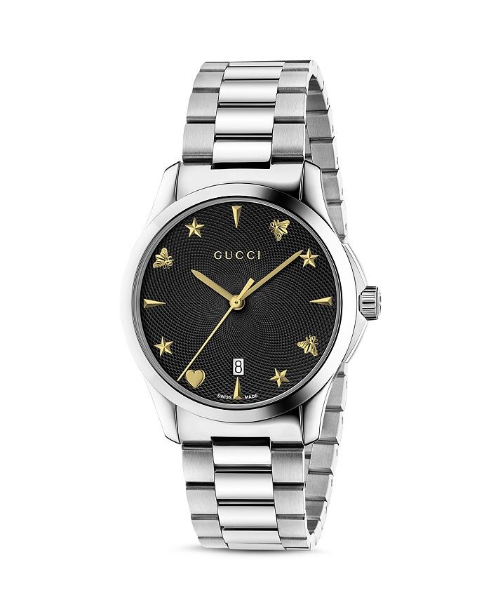 

Часы Gucci G-Timeless, 38 мм, серебряный