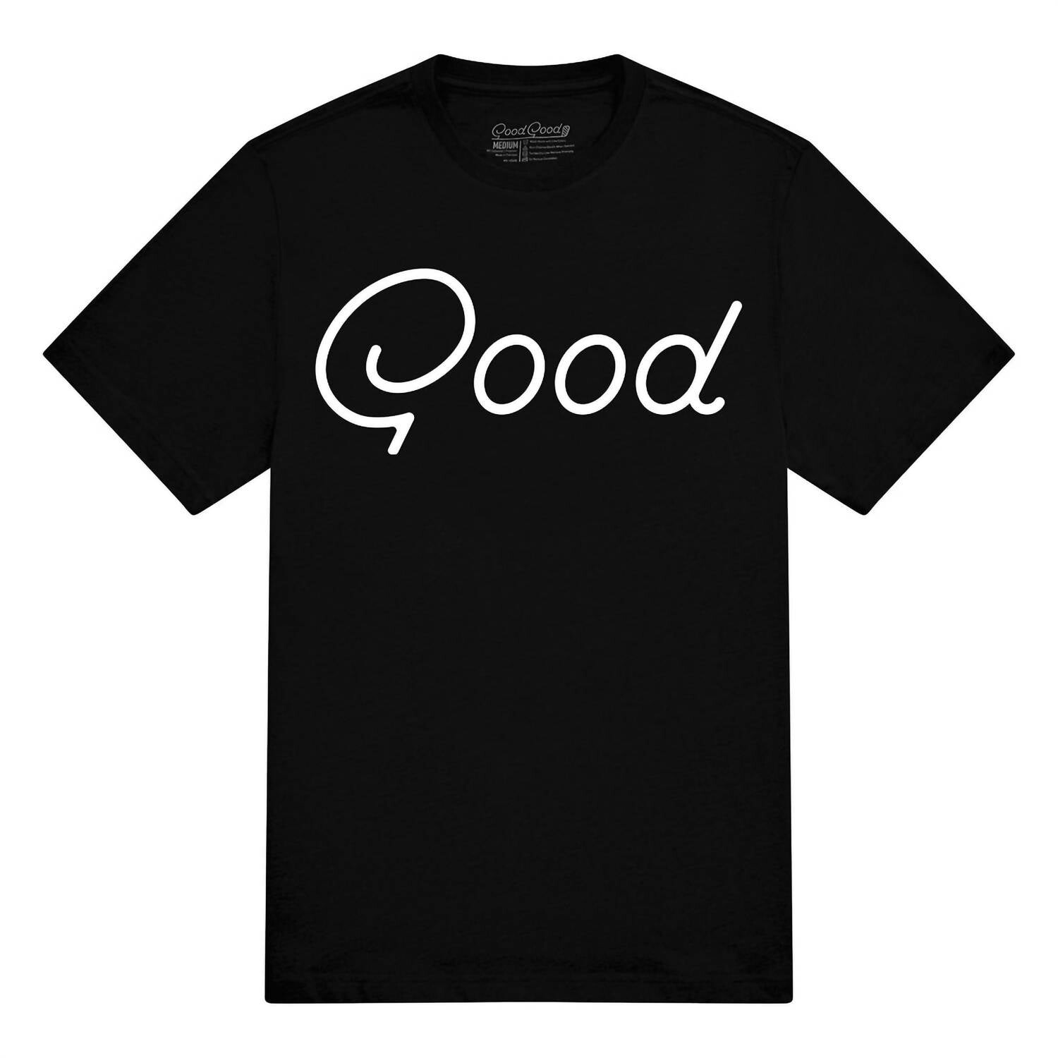 

Черная мужская футболка Good Good Golf, черный