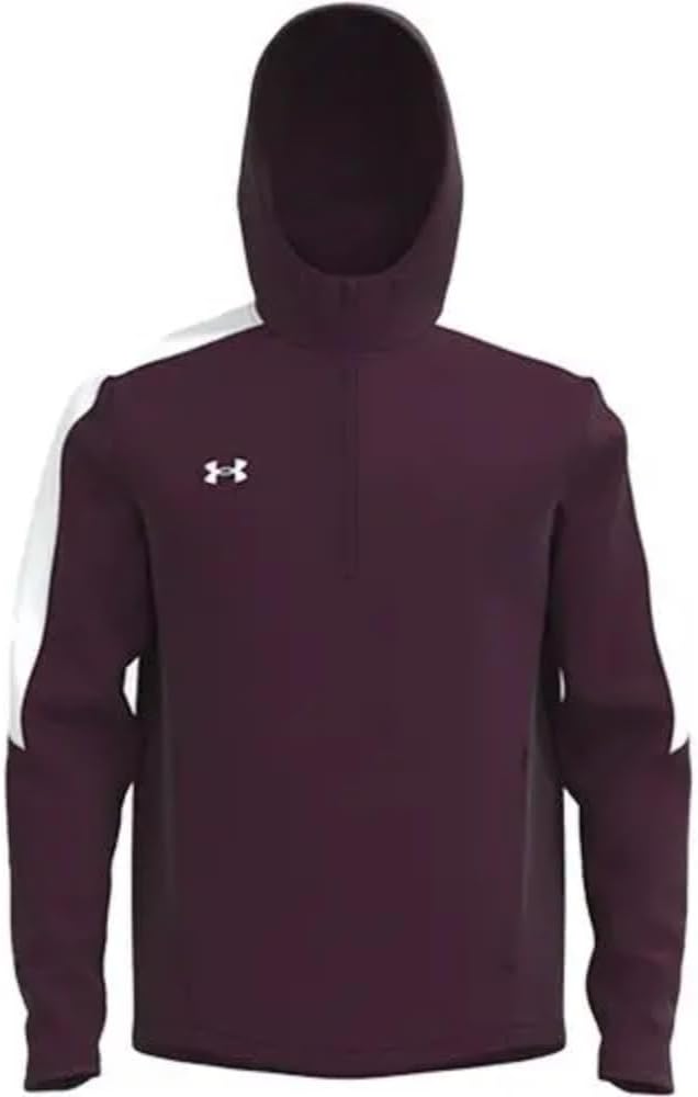 

Толстовка Under Armour Storm Armour Mens Fleece, Maroon-White, Белый, Толстовка Under Armour Storm Armour Mens Fleece, Maroon-White