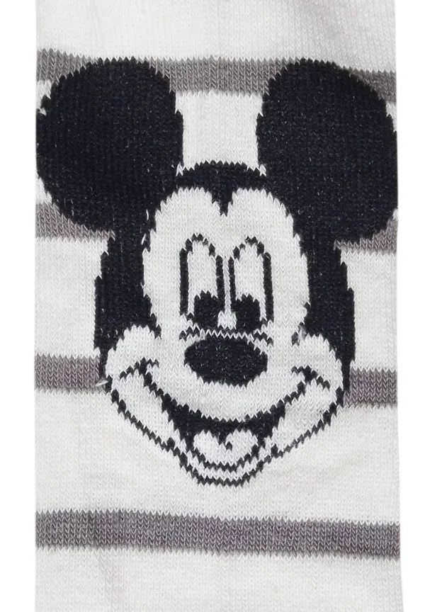 Колготки Mickey Mouse Babystrumpfhose Babykleidung (3er Pack) Tights Disney, серый/белый — фото 3