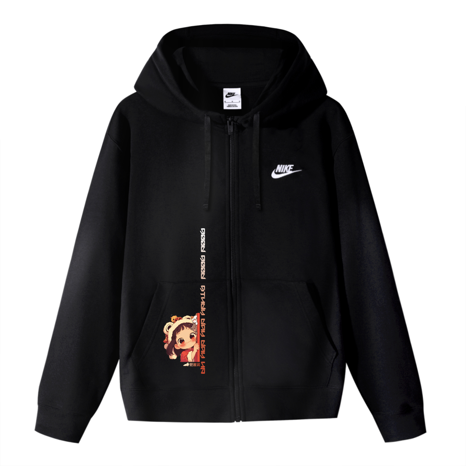 

Nike Куртка унисекс черная, Black