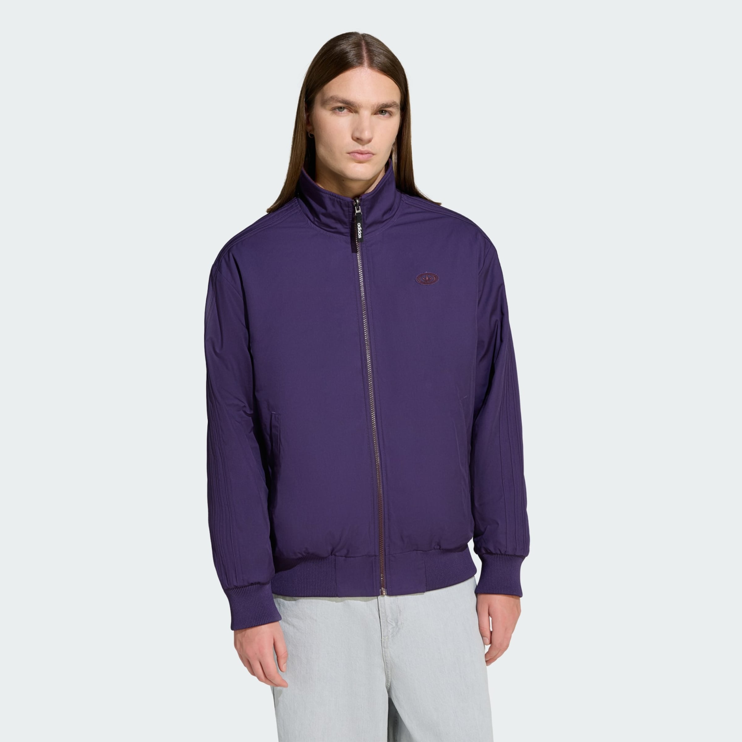Adidas Originals Куртка межсезонная '90s Firebird' в цвете Berry, Blackberry — фото 2
