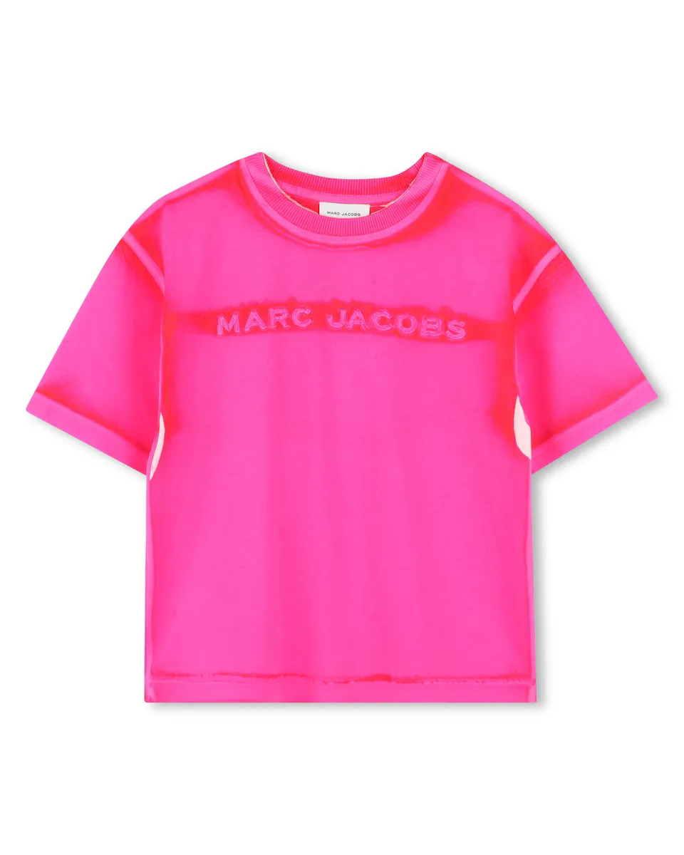 

Футболка из хлопка с короткими рукавами Marc Jacobs, черный