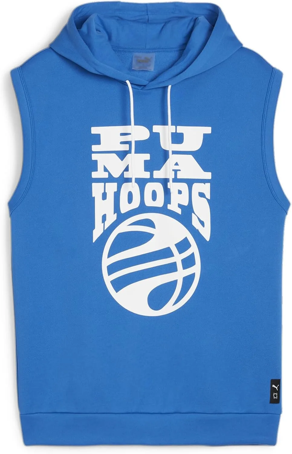 

PUMA мужская безрукавка Posterize с капюшоном из флиса