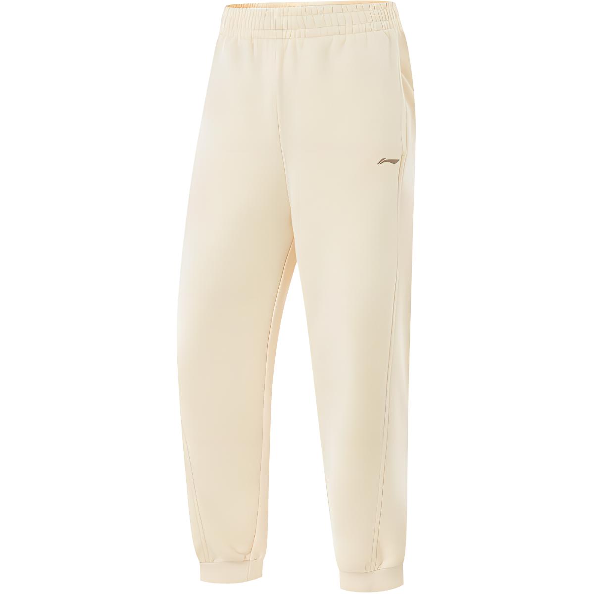

LINING Фитнес серия вязаные спортивные штаны Women's Swan White
