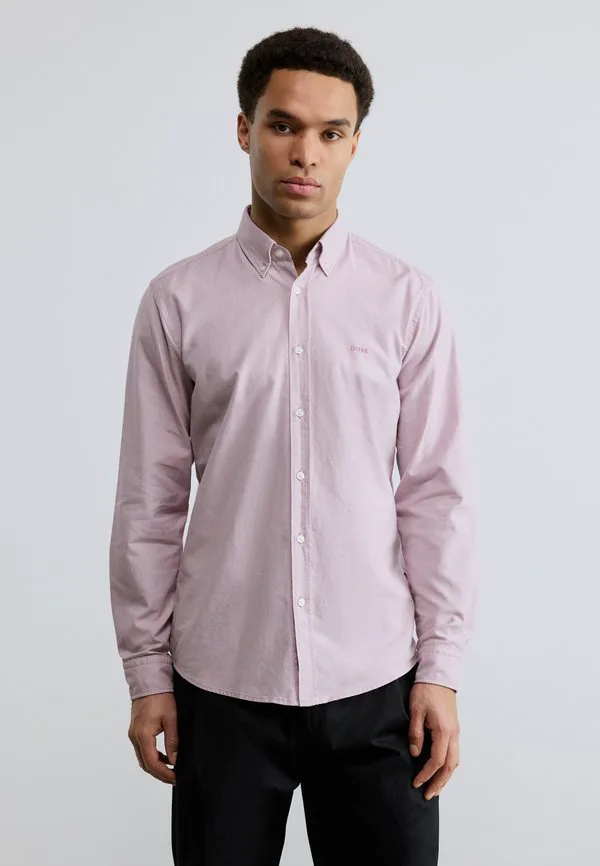 Рубашка рикерта Boss, Light Pastel Purple