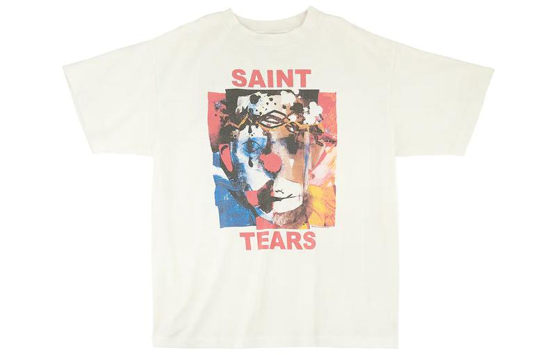 

Футболка X Denim Tears Clown SAINT Mxxxxxx, белый