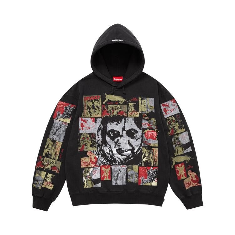 

Толстовка Supreme x The Exorcist Hooded Sweatshirt, Black