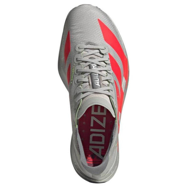 Кроссовки adizero adios pro 4 'silver metallic lucid red' Adidas, серебряный — фото 4